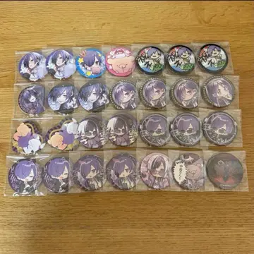 유키무라. 캔뱃지 28개
