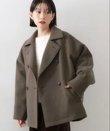 THE SHOP TK 저리 멜톤 P 코트