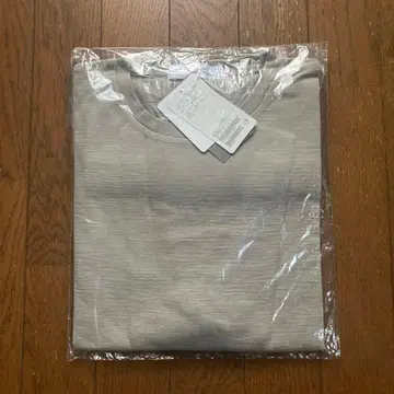 그레이 울 T셔츠 L 사이즈