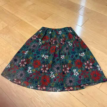 Sybilla 꽃무늬 플레어 스커트