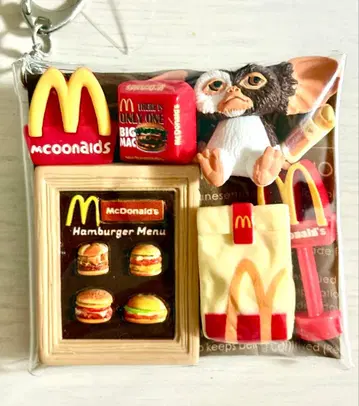 가챠 파우치 패스트푸드 그렘린 데코 부품 캡슐 토이