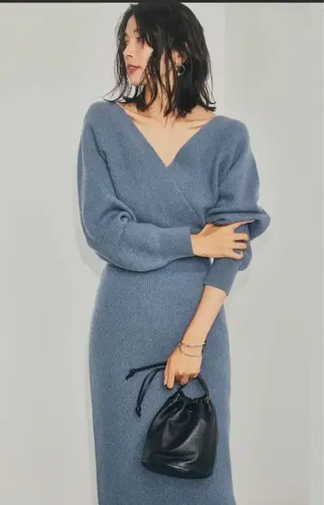 프레이 아이디 울 캐시미어 카슈쿨 니트 원피스 새상품급