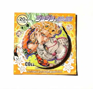 죠죠의 기묘한 모험 원화전 캔뱃지 죠르노