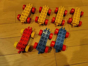 레고 듀플로 자동차 베이스 7대 세트