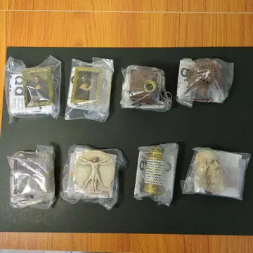 르네상스 아트 캡슐 토이 세트