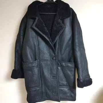 천연 가죽 가죽 런치 코트