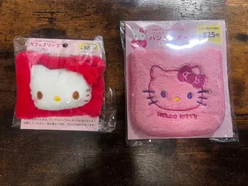 산리오 헬로키티 손수건 파우치, 카페 슬리브