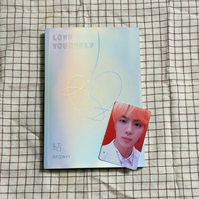 러브유얼셀프 럽유셀 앤써 앨범 진 포토카드 방탄소년단