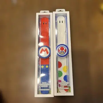 USJ 파워업 밴드 2개 세트 마리오 & 키노피오
