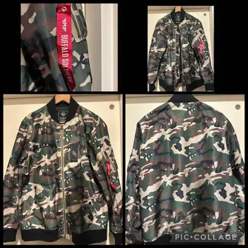미랄 버팔로 솔저 카모플라쥬 MA-1 자켓 XL