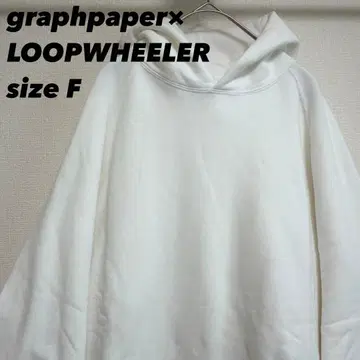 [ 레어 구하기 어려움 ] 그라프 페이퍼 x 루프 휠러 맨투맨 후드티