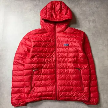 00s Patagonia Down sweater hoody Red