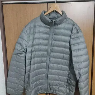그레이 다운 자켓