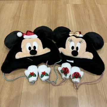 디즈니 크리스마스 팬캡 2025 미키 미니 세트