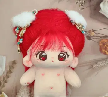 무속성 봉제 인형 20cm 스켈레톤 포함 목화 인형