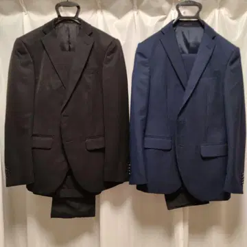 [ 12/15까지 할인 ] 비즈니스 정장 세트 블랙 & 네이비