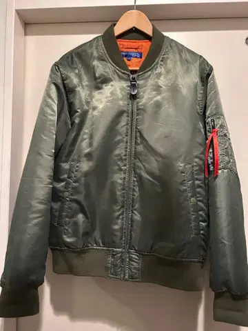 C.P.S. MA-1 자켓 LL 올리브 그린 사이즈 XL