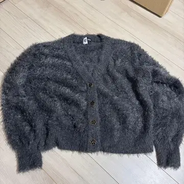 MARY QUANT 그레이 가디건