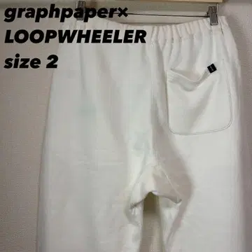 [ 레어 구하기 어려움 ] 그라프 페이퍼 x 루프 휠러 스웨트 팬츠