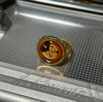 빈티지 & 레트로 미키마우스 반지 데드스탁 미사용 희소 컬렉션