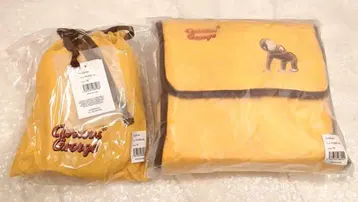 호기심 많은 조지 트래블 파우치 휴대용 슬리퍼