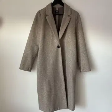 ZARA 베이지 체스터 코트
