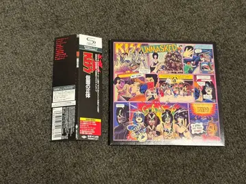 KISS 종이 재킷 shm 가면의 정체 UNMASKED CD 포스터 포함
