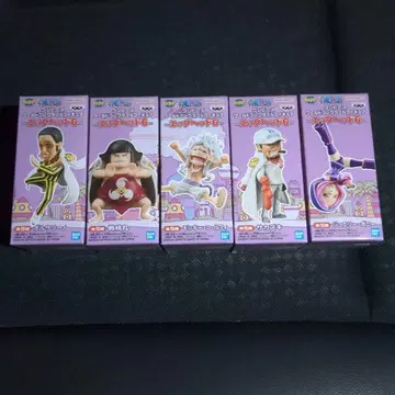 원피스 월드 콜렉터블 피규어 전 5종 세트