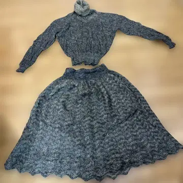 KRIZIA 스웨터 스커트 셋업 이탈리아제