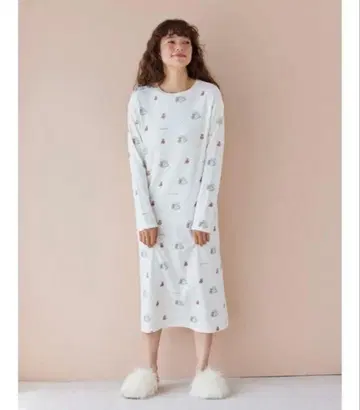 [ HOLIDAY ] 베어 케이크 패턴 원피스