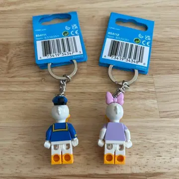 [ 새상품 ] LEGO 도날드 데이지 키링