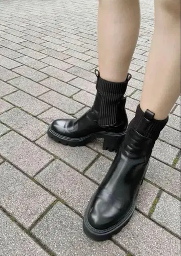 ZARA 삭스 부츠 38 24.0cm
