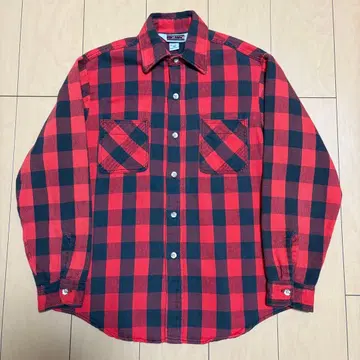 80's BIG MAC 플란넬 셔츠 버팔로 체크
