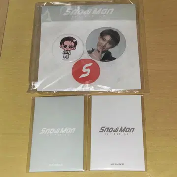 무카이 코지 한국 포토 카드 AB 캔뱃지 세트