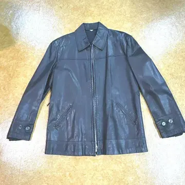 논브랜드 블랙 가죽 자켓 L 사이즈