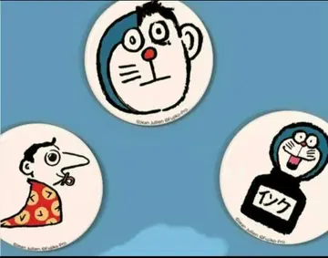 도라에몽 캔뱃지 세트 장 줄리앙