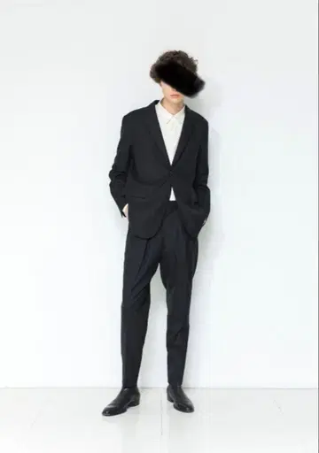 MB 하이엔드 비슈 울 슬랙스 블랙 L 사이즈