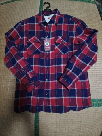 CONVERSE 속기모 플란넬 셔츠