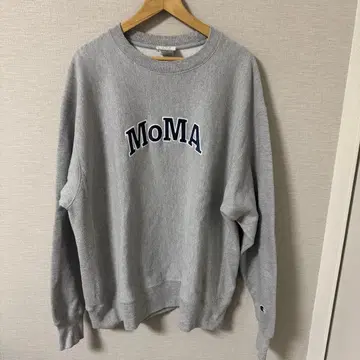 Champion 크루넥 맨투맨 셔츠 MoMA Edition