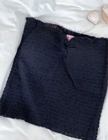 [ 새상품 미사용 ] muse by rimo 밴딩 블랙