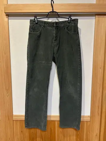 코듀로이 팬츠 그린 volcom