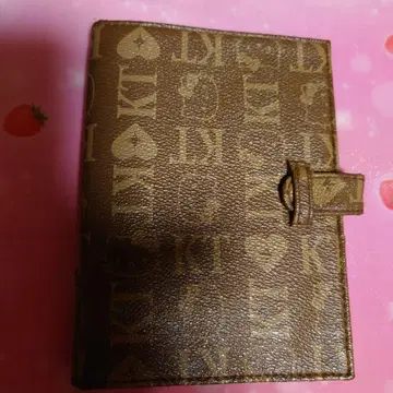 K 헬로키티 카드 케이스 브라운