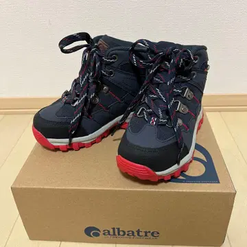 albatre 트레킹 슈즈 네이비/레드 18cm