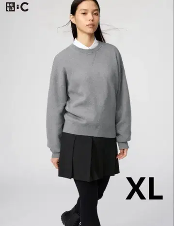 UNIQLO 그레이 스웨터 XL