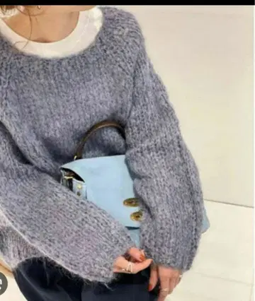 NOBLE 모헤어 니트 프레임워크