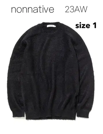 nonnative 23AW DWELLER SWEATER KIDMOHAIR