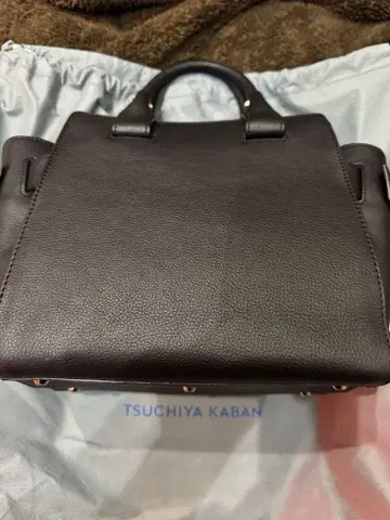TSUCHIYA KABAN 다크 브라운 핸드백