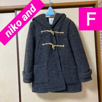 니코앤드 더플 코트 그레이 프리 사이즈