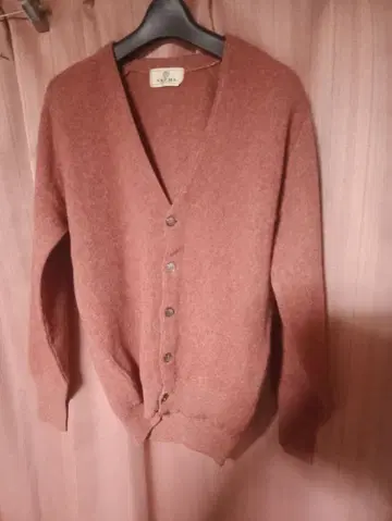 ALPHA CASHMERE V넥 캐시미어 100% 가디건