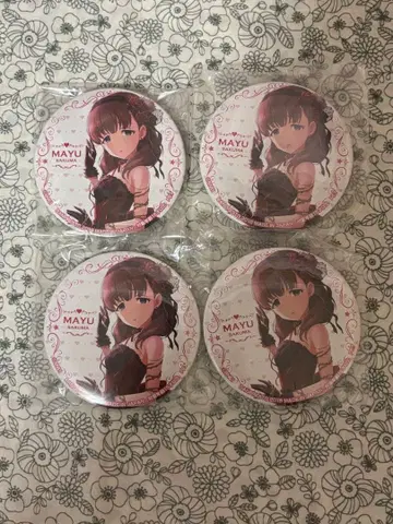 사쿠마 마유 캔뱃지 4개 세트